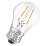 Osram Classic LED E27 Kugel Fadenlampe Klar 4W 470lm - 840 Kaltweiß | Ersatz Für 40W