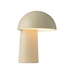 DFTP by Nordlux Faye Tischlampe Metall Beige 1W 300lm - 827 Extra Warmweiß | 173mm - Touch Dimmbar
