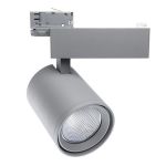 Noxion LED Schienenstrahler Spot Stella Grau 35W 2900lm 36D - 930 Warmweiß | Höchste Farbwiedergabe