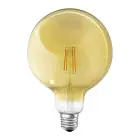 Ledvance Smart+ Wifi E27 Globe Classic Fadenlampe Gold 6W 680lm - 825 Extra Warmweiß | Dimmbar - Ersatz für 60W