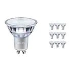 Mehrfachpackung 10x Philips LEDspot MV Value GU10 4.9W 930 60D (MASTER) | Höchste Farbwiedergabe - Warmweiß - Dimmbar - Ersatz für 50W