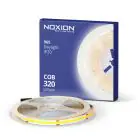 Noxion LED-Streifen Naga 5 Meter IP20 COB/320 24V 8W/m 965 /8mm/50mm + DC Kabel