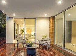 LED-Einbaustrahler im Haus